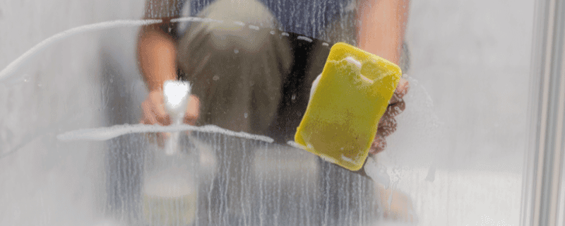Spotty dishes from hard water dishwasher